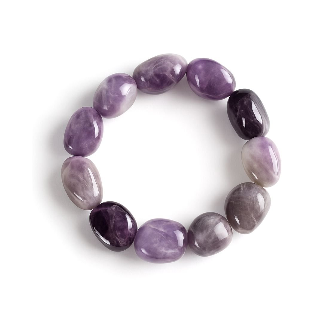 Amethyst Tumble Bracelet