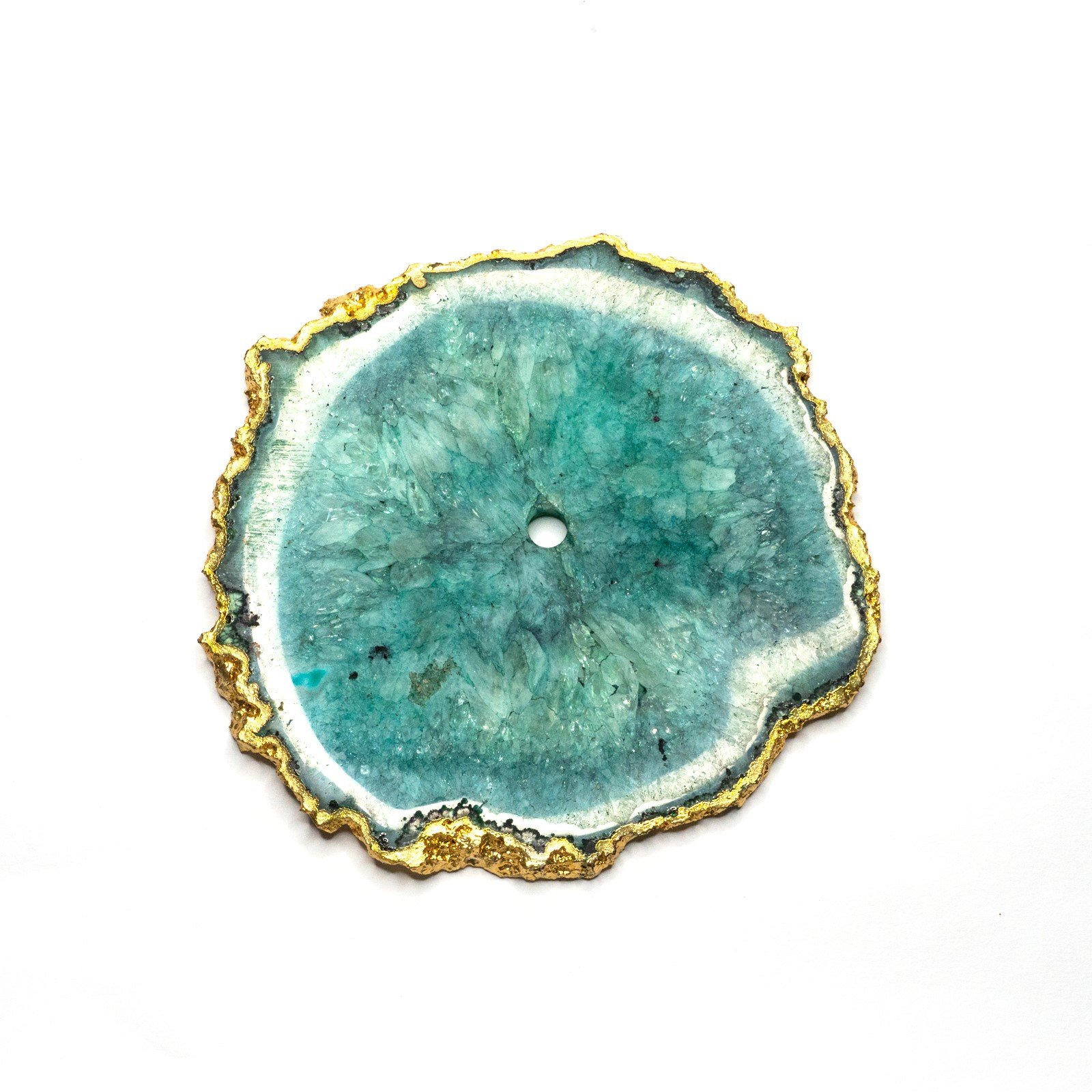 Green Agate Slice