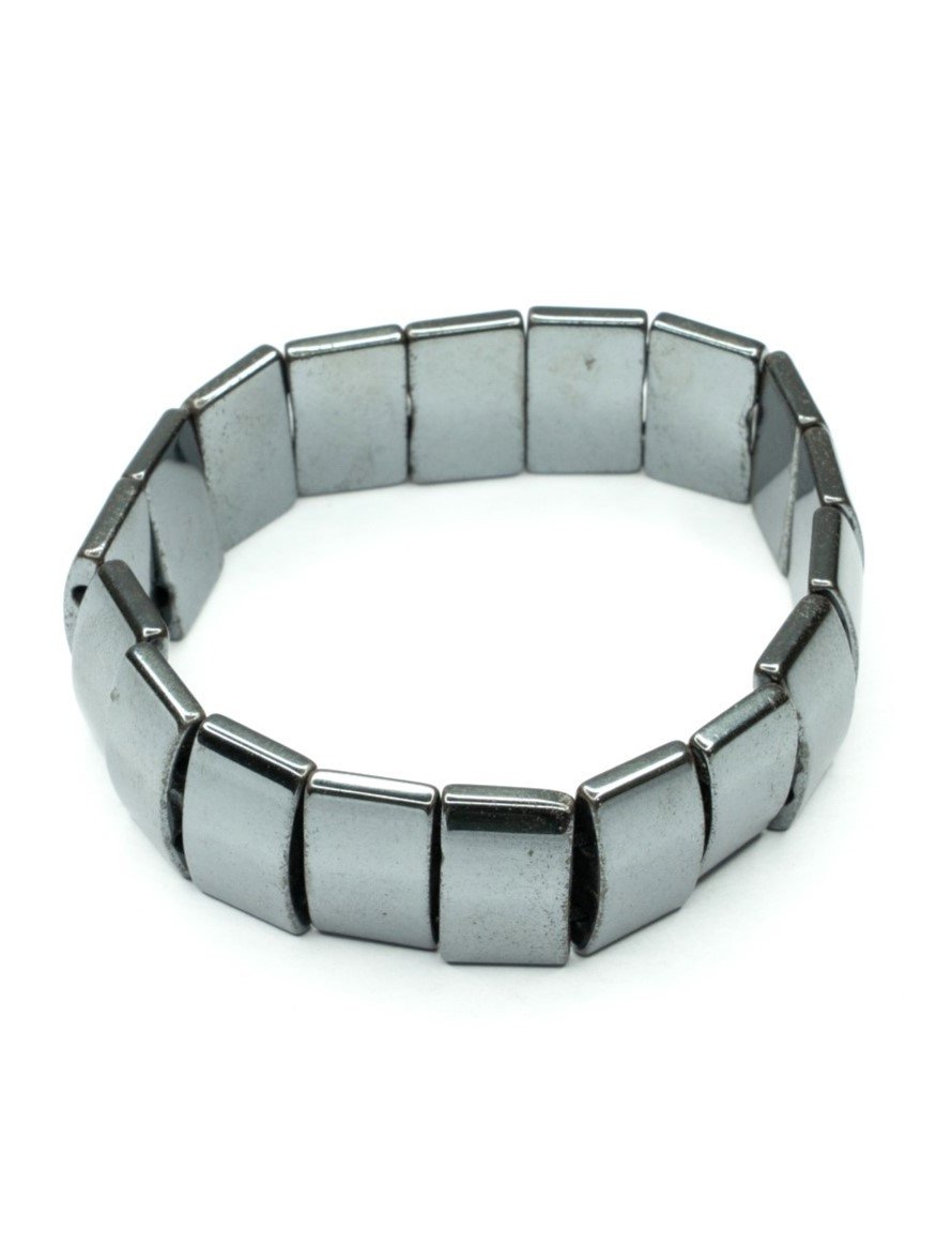 Hematite Thick Bracelet