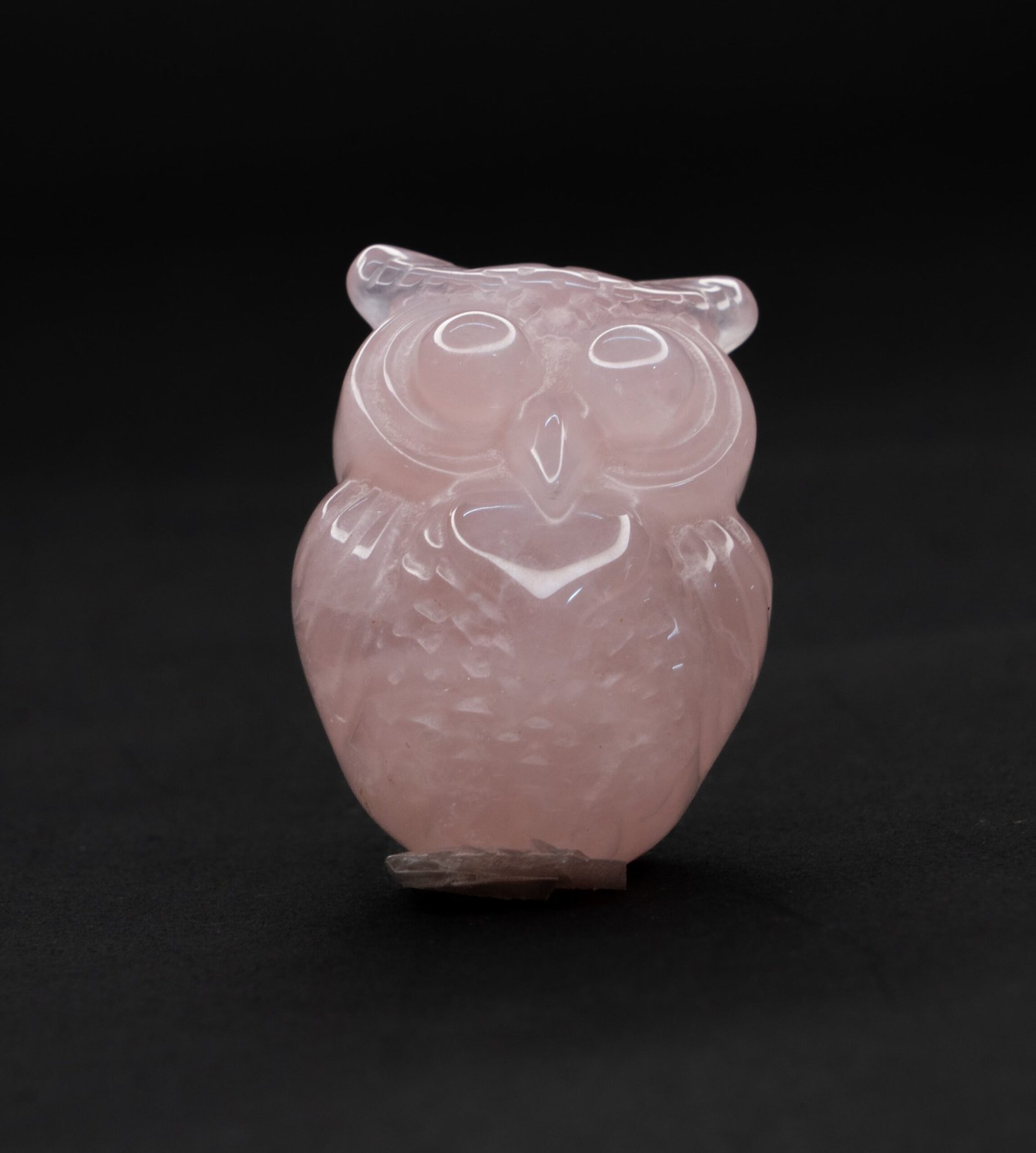 Rose Quartz Owl
